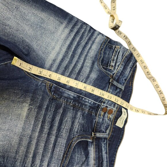 BKE Women 33x31.5 Parker Boot Stretch Jeans Blue Universal Fit Bootcut High Rise - Picture 16 of 16